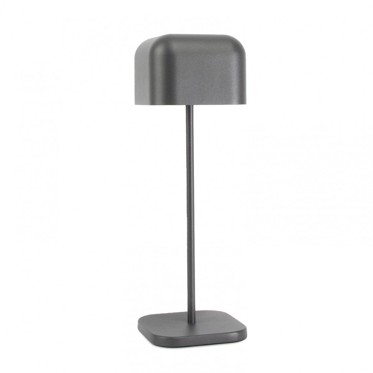 Anthrazit Tischlampe Aluminium modern für innen und außen